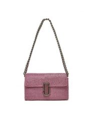 Marc Jacobs Torebka The Rhinestone J Marc Mini Shoulder Bag H912M06RE22 Srebrny. Szare torebki do ręki damskie Marc Jacobs, bez wzorów, z tworzywa sztucznego, wizytowe, bez dodatków. Za 1,749.00 zł.