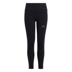 Legginsy dziewczęce adidas Seasonals Animal. Białe legginsy dla dziewczynek Adidas, bez wzorów, z bawełny, długie. Za 162.00 zł.
