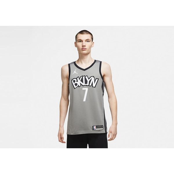 Koszulka męska nike nba brooklyn nets kevin durant statement edition swingman. Szare koszulki sportowe męskie Nike, m, bez wzorów, z jersey, bez kołnierzyka, bez ramiączek, do biegania. Za 379.00 zł.