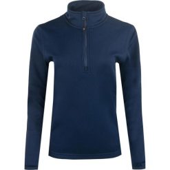 Damska bluza Playerlayer z zamkiem 1/4 w kolorze granatowym. Niebieskie bluzy damskie TIEM, bez wzorów, bez kaptura. Za 142.99 zł.