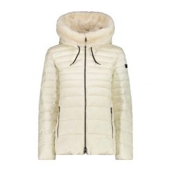 Kurtka Damska Zimowa CMP 32K3076F OCIEPLANA Biała. Białe kurtki snowboardowe damskie CMP, xs, bez wzorów, bez kaptura, narciarskie. W wyprzedaży za 454.99 zł.