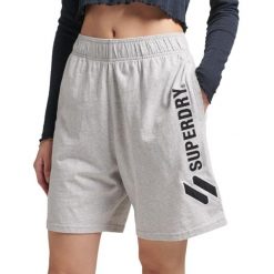 Spodenki turystyczne damskie Superdry Code Applique Boy. Szare szorty sportowe damskie Superdry., m, bez wzorów, z bawełny, sportowe. Za 134.00 zł.