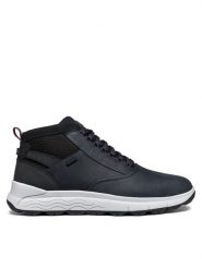 Geox Trzewiki U Spherica 4X4 B Abx U26FDA 0FF6K C4064 Granatowy. Niebieskie botki męskie Geox, bez wzorów, z materiału, bez zapięcia. Za 399.99 zł.