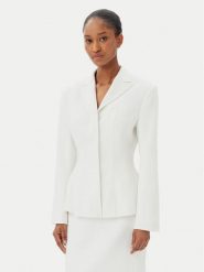 French Connection Marynarka 75YAA Biały Regular Fit. Białe żakiety damskie French Connection, bez wzorów, z syntetyku. Za 439.99 zł.