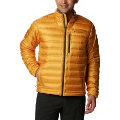 Kurtka puchowa męska Columbia Pebble Peak Down. Czerwone bluzy męskie Columbia, m, bez wzorów, z puchu, sportowe, bez kaptura. Za 1,499.00 zł.