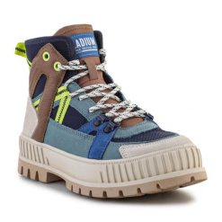 Buty Palladium Pallashock Outcity Mood indigo W 98877-425 niebieskie. Niebieskie obuwie sportowe damskie bez wzorów, z nylonu. Za 769.83 zł.