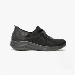 Buty damskie SKECHERS Ultra Flex 3.0 Brilliant Path. Czarne obuwie sportowe damskie Skechers, bez wzorów, trekkingowe, Skechers Sport. Za 279.99 zł.