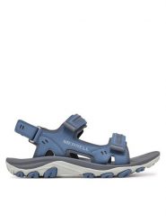 Merrell Sandały Maipo Explorer Aerosport J038037 Granatowy. Niebieskie sandały męskie Merrell, z materiału, bez zapięcia. Za 309.99 zł.