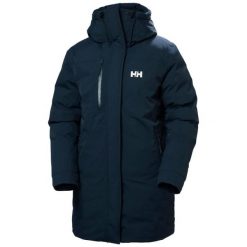 Parka dla kobiet Helly Hansen Adore. Niebieskie parki damskie Helly Hansen, na zimę, bez wzorów, bez kaptura. Za 1,624.75 zł.