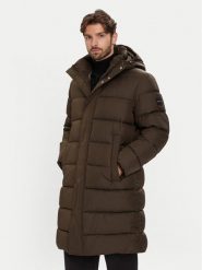 BOSS Płaszcz zimowy H-Cenuto 50540474 Brązowy Regular Fit. Brązowe płaszcze męskie Boss, na zimę, m, bez wzorów, z syntetyku, bez kaptura. Za 2,199.00 zł.