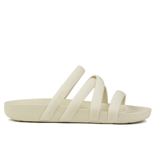 Sandały damskie sportowe Crocs SPLASH STRAPPY. Brązowe sandały damskie Crocs, bez wzorów, bez obcasa, bez zapięcia. W wyprzedaży za 169.00 zł.