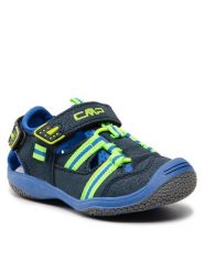 CMP Sandały Baby Noboo Hiking Sandal 30Q9552 Granatowy. Niebieskie sandały chłopięce CMP, ze skóry, bez zapięcia. Za 99.99 zł.