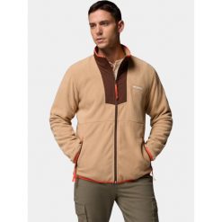 Sweter Męski Columbia Sequoia Grove. Brązowe swetry przez głowę męskie Columbia, m, bez wzorów, bez kołnierzyka. Za 299.00 zł.