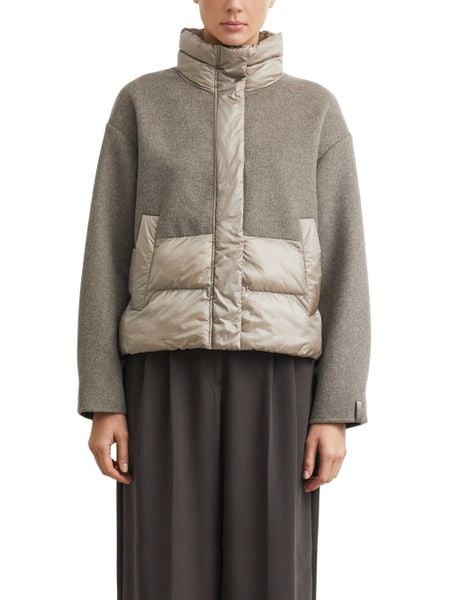 Comma sweter wełniany Kobiety brązowy, L. Brązowe swetry damskie comma, l, bez wzorów, z wełny, eleganckie, bez kołnierzyka, bez ramiączek, bez kaptura. Za 899.95 zł.
