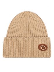 Guess Czapka AW5638 POL01 Beżowy. Brązowe czapki i kapelusze damskie Guess, na zimę, z aplikacjami, z wiskozy. Za 154.99 zł.