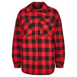 C h e m i s e e n f l a n e l l e L a c e t s Urban Classics. Czarne koszule męskie Urban Classics, l, bez wzorów, bez kołnierzyka, bez ramiączek. Za 267.50 zł.