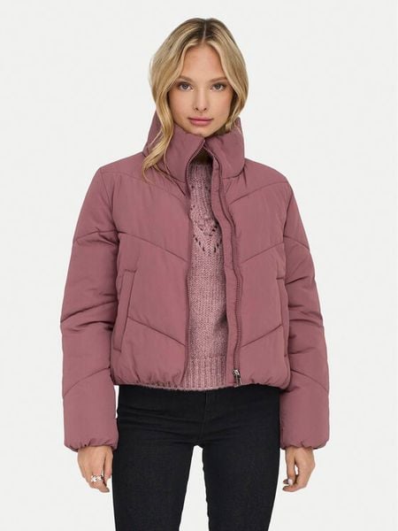 ONLY Kurtka zimowa Maggi 15308639 Różowy Regular Fit. Czerwone kurtki damskie Only, na zimę, l, bez wzorów, z syntetyku, bez kaptura. Za 139.99 zł.