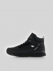 4F Wysokie buty zimowe HEX z ociepliną Primaloft męskie - czarne 44. Czarne trekkingi męskie 4f, na zimę, przed kolano, outdoorowe, primaloft. Za 449.99 zł.
