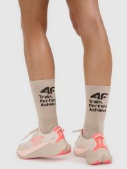 4F Skarpety casual za kostkę (2-pack) damskie - multikolor 39-42. Skarpety damskie 4f, bez wzorów, z materiału. Za 49.99 zł.