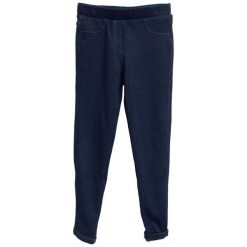 Topo Legginsy Dziewczęce 140 Niebieskie. Niebieskie legginsy dla dziewczynek Topo, z jeansu. Za 59.00 zł.