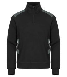 Clique Ambition Half Zip Bluza męska półzamek z recyklingu. Szare bluzy męskie CLIQUE, m, bez wzorów, z bawełny, bez kaptura. Za 207.03 zł.