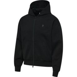 Bluza z kapturem i zamkiem błyskawicznym Hummel Defender. Czarne bluzy męskie Hummel, xl, bez wzorów, z tkaniny, z kapturem. Za 282.50 zł.