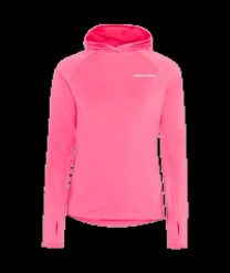 Bluza damska z kapturem Kari Traa Sanne. Czerwone bluzy damskie Kari Traa, m, bez wzorów, z elastanu, z kapturem. Za 360.10 zł.
