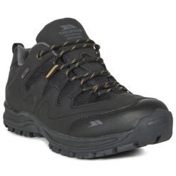 Trespass Finley Low Cut - Męskie buty turystyczne o niskim kroju, czarne. Czarne buty sportowe męskie Trespass, bez zapięcia, wspinaczkowe. Za 315.99 zł.