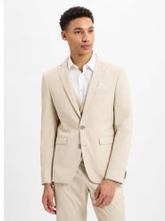 Finshley & Harding kurtka modułowa - Oakland Mężczyźni Slim Fit beżowy, 94. Brązowe kurtki męskie Finshley & Harding, m, bez wzorów, z syntetyku, klasyczne, bez kaptura. Za 699.95 zł.
