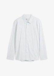 Koszula biznesowa nie wymagająca prasowania, modern fit. Niebieskie koszule męskie bonprix, m, bez wzorów, biznesowe, bez kołnierzyka, bez ramiączek. Za 122.99 zł.