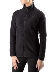 Bluza polarowa techniczna damska Viking Dakota. Czarne bluzy damskie Viking, m, bez wzorów, z materiału, bez kaptura. Za 65.77 zł.