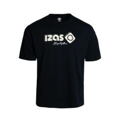 Koszulka Ragusa unisex z bawełny, oversize, wygodna i swobodna. Czarne koszulki sportowe męskie IZAS, s, bez wzorów, z bawełny, bez kołnierzyka, bez ramiączek, do biegania. Za 150.99 zł.