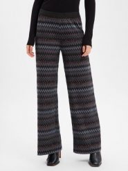 More & More Damskie spodnie materiałowe Kobiety czarny|różowe złoto|szary wzorzysty, 42. Czarne spodnie materiałowe damskie More & More, bez wzorów, z materiału. Za 229.95 zł.