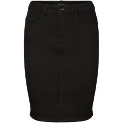 Vero Moda Damska spódnica Hot Nine Hw Dnm Pencil Skirt Mix Noos Black (rozmiar XS). Czarne spódnice damskie Vero Moda, xs, bez wzorów, bez kołnierzyka, bez ramiączek, midi. W wyprzedaży za 58.00 zł.