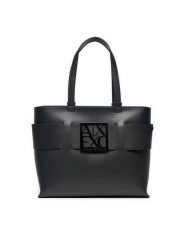 Armani Exchange Torebka 949138 0A874 20 Czarny. Czarne torebki do ręki damskie Armani Exchange, bez wzorów, ze skóry, bez dodatków. Za 639.99 zł.