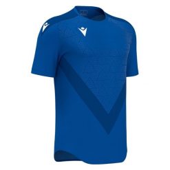 Koszulka Macron Wisp. Zielone koszulki sportowe męskie Macron, xl, bez wzorów, z tkaniny, bez kołnierzyka, bez ramiączek, do piłki nożnej. Za 160.50 zł.