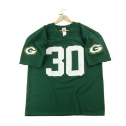 Second life - Koszulka NFL męska Green Bay Packers - Stan bardzo dobry. Zielone koszulki sportowe męskie NFL, m, bez wzorów, bez kołnierzyka, bez ramiączek, do piłki nożnej. Za 127.76 zł.