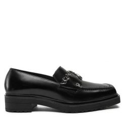 Loafersy Patrizia Pepe. Czarne mokasyny damskie Patrizia Pepe. Za 659.99 zł.