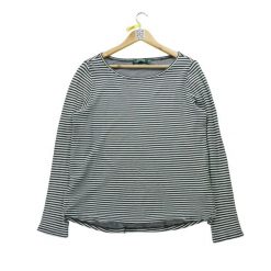 Second life - Koszulka damska z długim rękawem - Stan dobry. Czarne t-shirty damskie Ralph Lauren, bez wzorów, bez kołnierzyka. Za 76.10 zł.