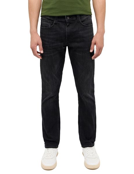 Męskie Spodnie Jeansowe Mustang Style Oregon Slim Denim Black 1015508 4000 882. Czarne spodnie materiałowe męskie Mustang, l, bez wzorów, z denimu. Za 219.99 zł.