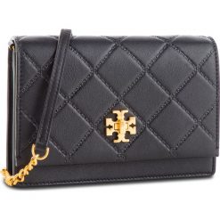 Torebka TORY BURCH - Georgia Turn-Lock Mini Bag 41482 Black 001. Czarne torebki do ręki damskie Tory Burch, ze skóry. Za 1,249.00 zł.