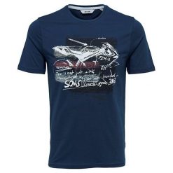 ONLY&SONS Koszulka T-shirt z dopasowanym Tee koszulki Einar Camp Ss Blue s (rozmiar S). Niebieskie t-shirty męskie Only&Sons, m, bez wzorów, bez kołnierzyka. W wyprzedaży za 38.00 zł.