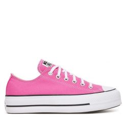 Trampki Converse. Czerwone trampki i tenisówki damskie Converse, bez wzorów, retro, bez zapięcia. Za 399.99 zł.