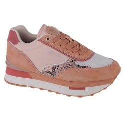 Buty Big Star Shoes W LL274366 różowe. Czerwone obuwie sportowe damskie bez wzorów, z gumy. Za 318.86 zł.