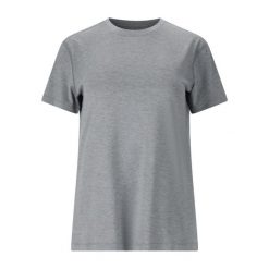 Damski jersey Endurance Alvaly Melange. Fioletowe koszulki sportowe damskie Endurance, bez wzorów, z jersey, eleganckie, bez kołnierzyka. Za 163.50 zł.