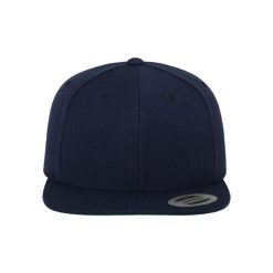 Klasyczna Czapka Snapback Dla Dorosłych Unisex. Niebieskie czapki i kapelusze damskie FLEXFIT, bez wzorów, klasyczne. Za 65.99 zł.