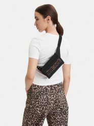 Just Cavalli Nerka 80QA4B23 ZSD81 Czarny. Czarne saszetki męskie Just Cavalli, z materiału. Za 489.99 zł.