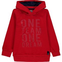 Bluza w kolorze czerwonym. Czerwone bluzy dla niemowląt marki Kanz, bez wzorów, z bawełny, bez ramiączek. W wyprzedaży za 47.95 zł.