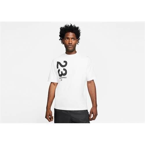 Koszulka sportowa męska Nike Air Jordan 23 Engineered Wordmark. Białe buty sportowe męskie Nike, m, bez wzorów, bez kołnierzyka, bez ramiączek, na fitness i siłownię. Za 179.00 zł.