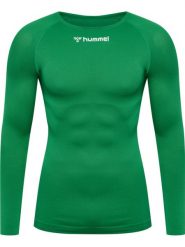 Koszulka z długim rękawem Hummel Comfort 2.0. Zielone bluzki z długim rękawem męskie Hummel, l, bez wzorów, z poliamidu, bez kołnierzyka. Za 246.00 zł.